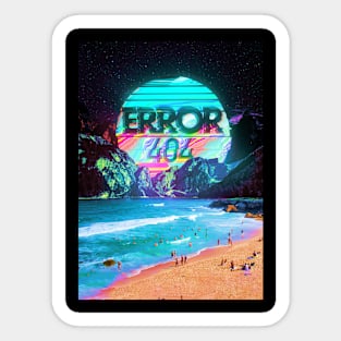 Error 404 Sticker